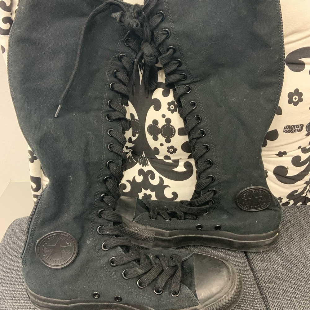 Converse Size 8 Knee High Sneakers
